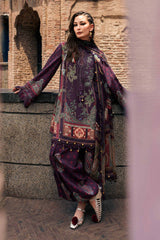 M.Prints By Maria B | 3 Piece Unstitched Embroidered Cambric Suit MPT-3102-B