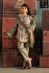 M.Prints By Maria B | 3 Piece Unstitched Embroidered Cambric Suit MPT-3103-A
