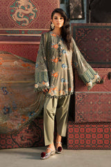 M.Prints By Maria B | 3 Piece Unstitched Embroidered Cambric Suit MPT-3103-A