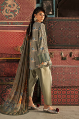 M.Prints By Maria B | 3 Piece Unstitched Embroidered Cambric Suit MPT-3103-A