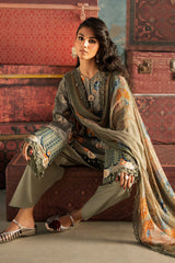 M.Prints By Maria B | 3 Piece Unstitched Embroidered Cambric Suit MPT-3103-A