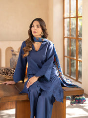 Stella Luxury Lawn '25 | SL-04 A | 3PC Embroidered Lawn Suit