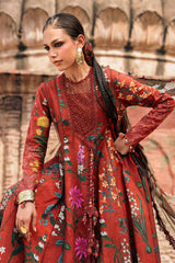 M.Prints By Maria B | 3 Piece Unstitched Embroidered Cambric Suit MPT-3106-B