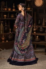 M.Prints By Maria B | 3 Piece Unstitched Embroidered Cambric Suit MPT-3107-B