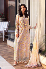 Maria B Lawn | 3007-B |3 Piece Unstitched Embroidered Lawn Suit
