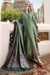 Maria B | MPT-2808-A | 3 Piece Unstitched Embroidered Twill Linen Suit
