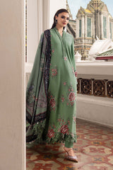 Maria B | MPT-2808-A | 3 Piece Unstitched Embroidered Twill Linen Suit