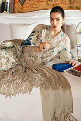 Maria B Lawn | 3 Piece Unstitched Embroidered Lawn Suit EL-26-08