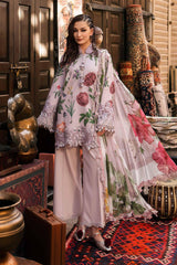 M.Prints By Maria B | 3 Piece Unstitched Embroidered Cambric Suit MPT-3109-A