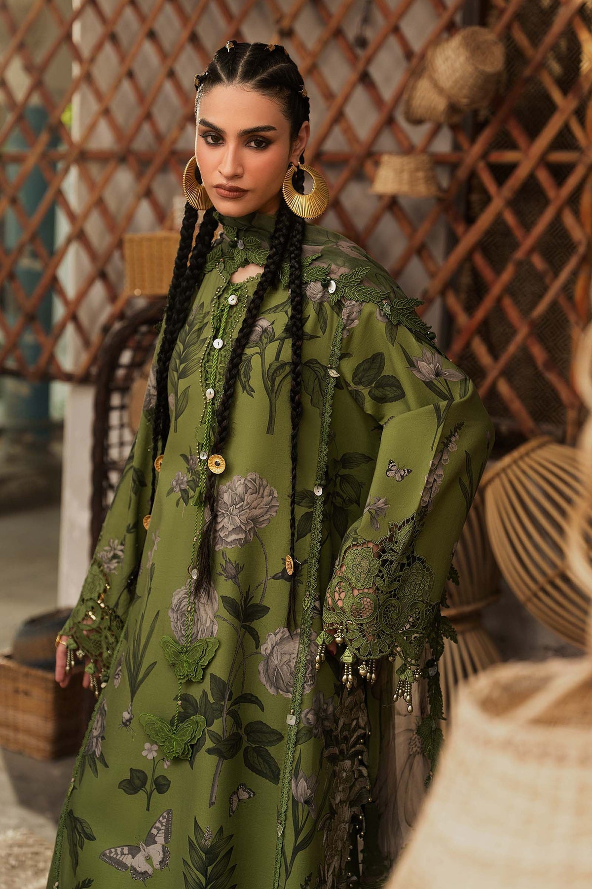 M.Prints By Maria B | 3 Piece Unstitched Embroidered Cambric Suit MPT-3109-B