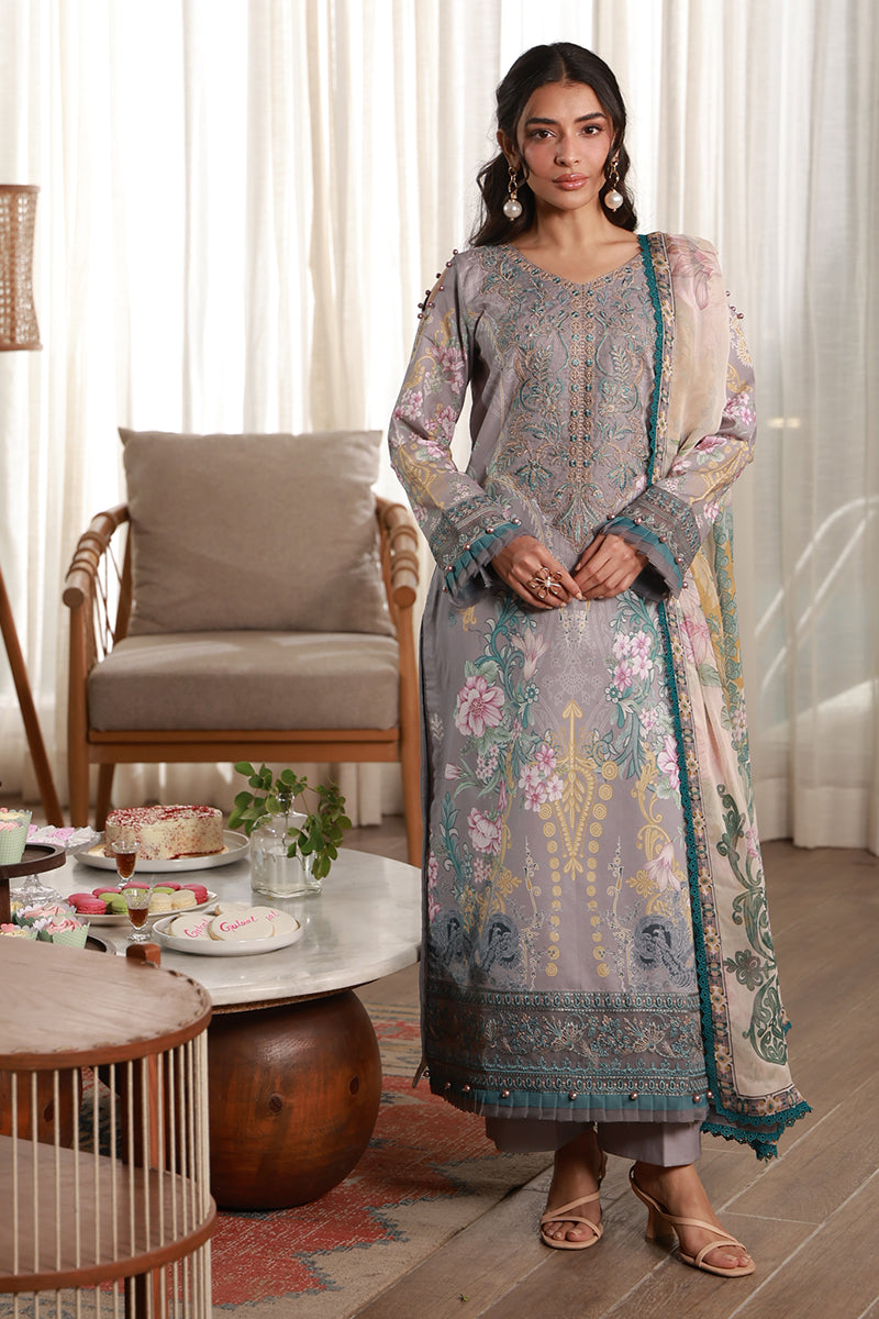 Gulaal Delia Unstitched Lawn | Orra D2