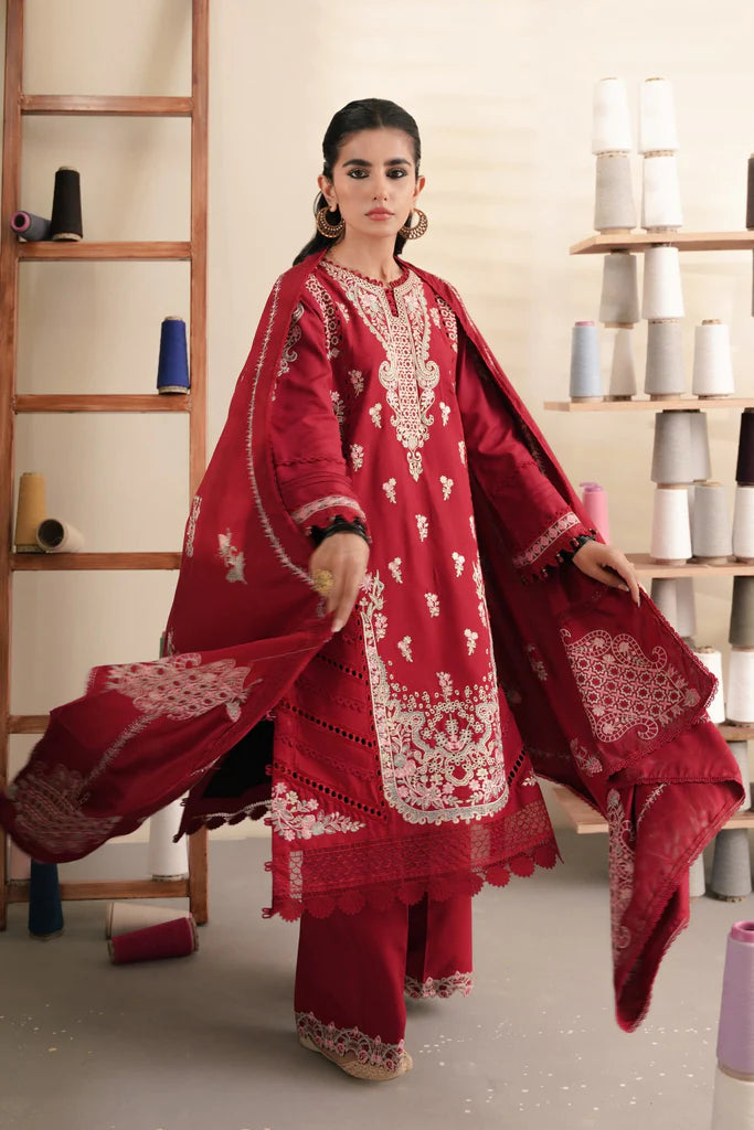 Miraal Embroidered Linen Collection '23 By Aabyaan ISMAT (AW-02)