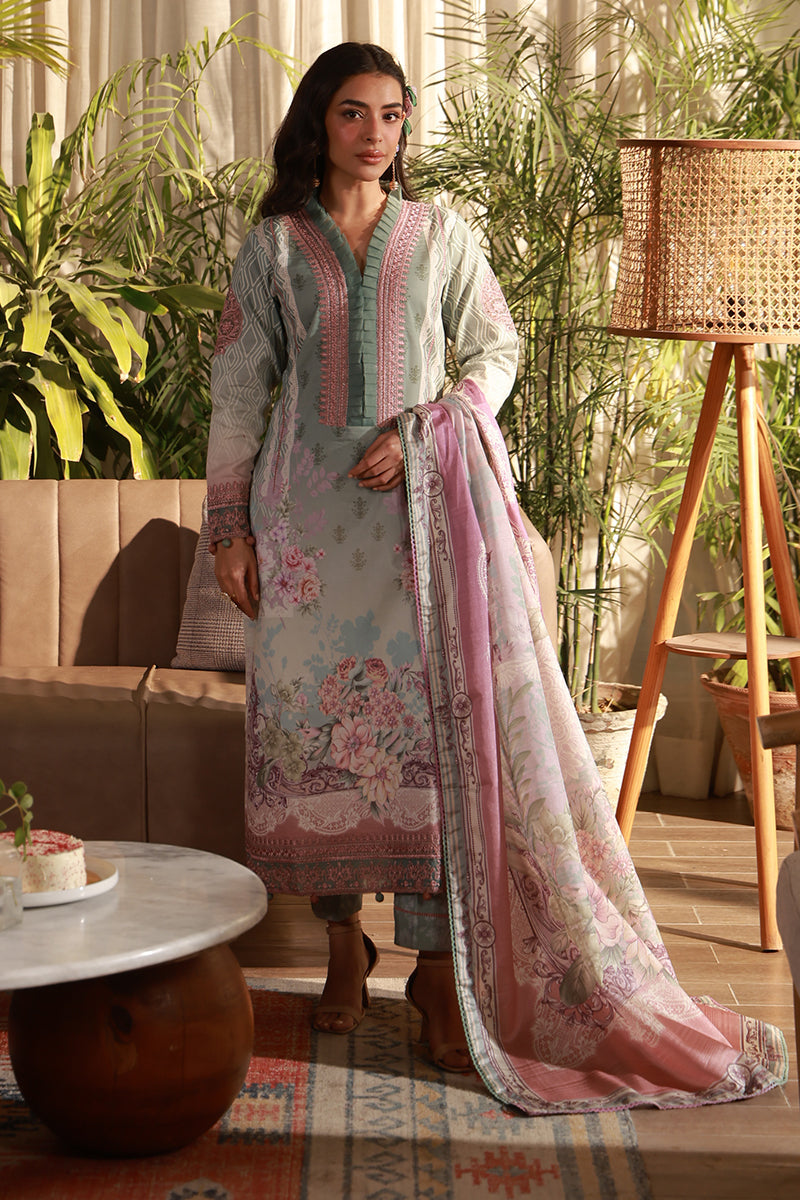 Gulaal Delia Unstitched Lawn | Elys D3