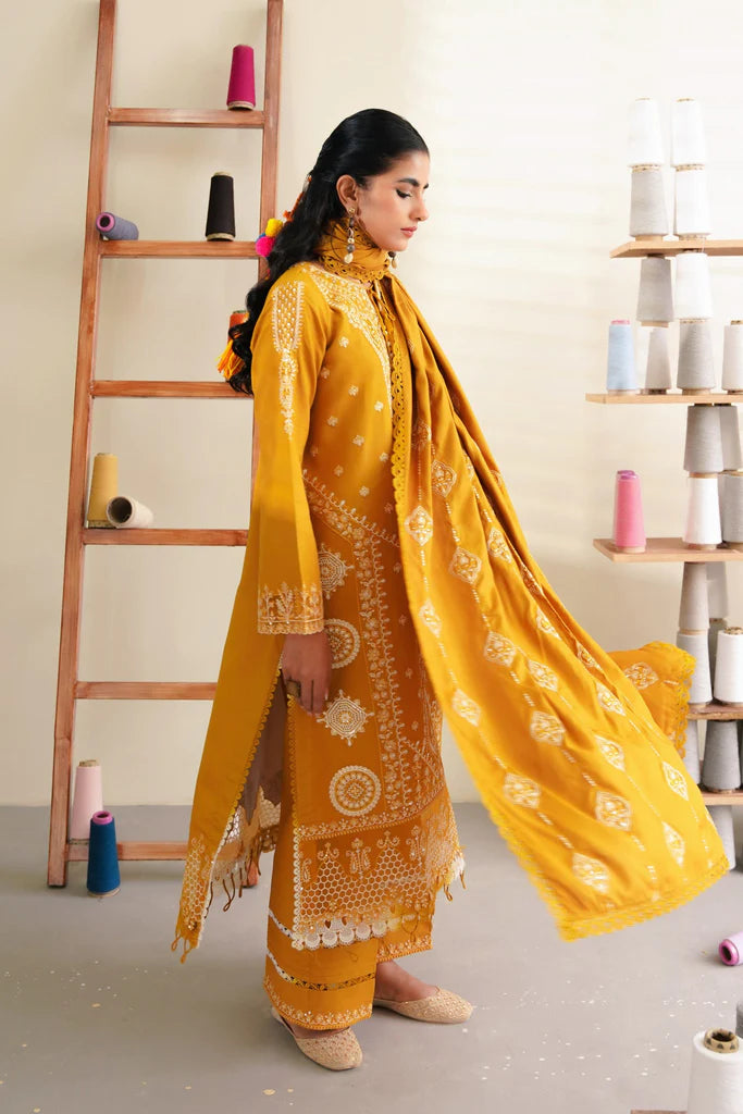 Miraal Embroidered Linen Collection '23 By Aabyaan AFTAB (AW-03)