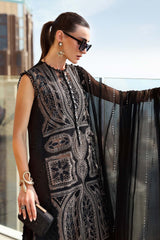 Maria B Lawn | 3 Piece Unstitched Embroidered Lawn Suit D-2608-B