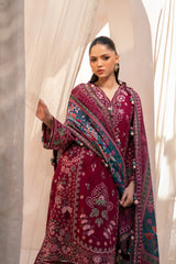Xenia | DEEMAH | RANG E KHIZAAN Winter Slub Unstitched