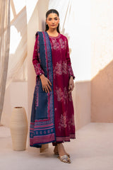 Xenia | AFAZA | RANG E KHIZAAN Winter Slub Unstitched