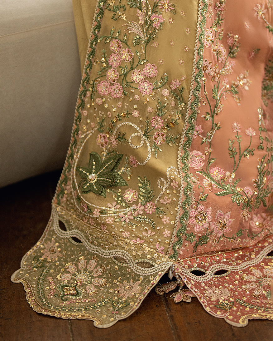 Mushq | Sur Sunehri | SHAAM SHANDAR Chiffon Collection