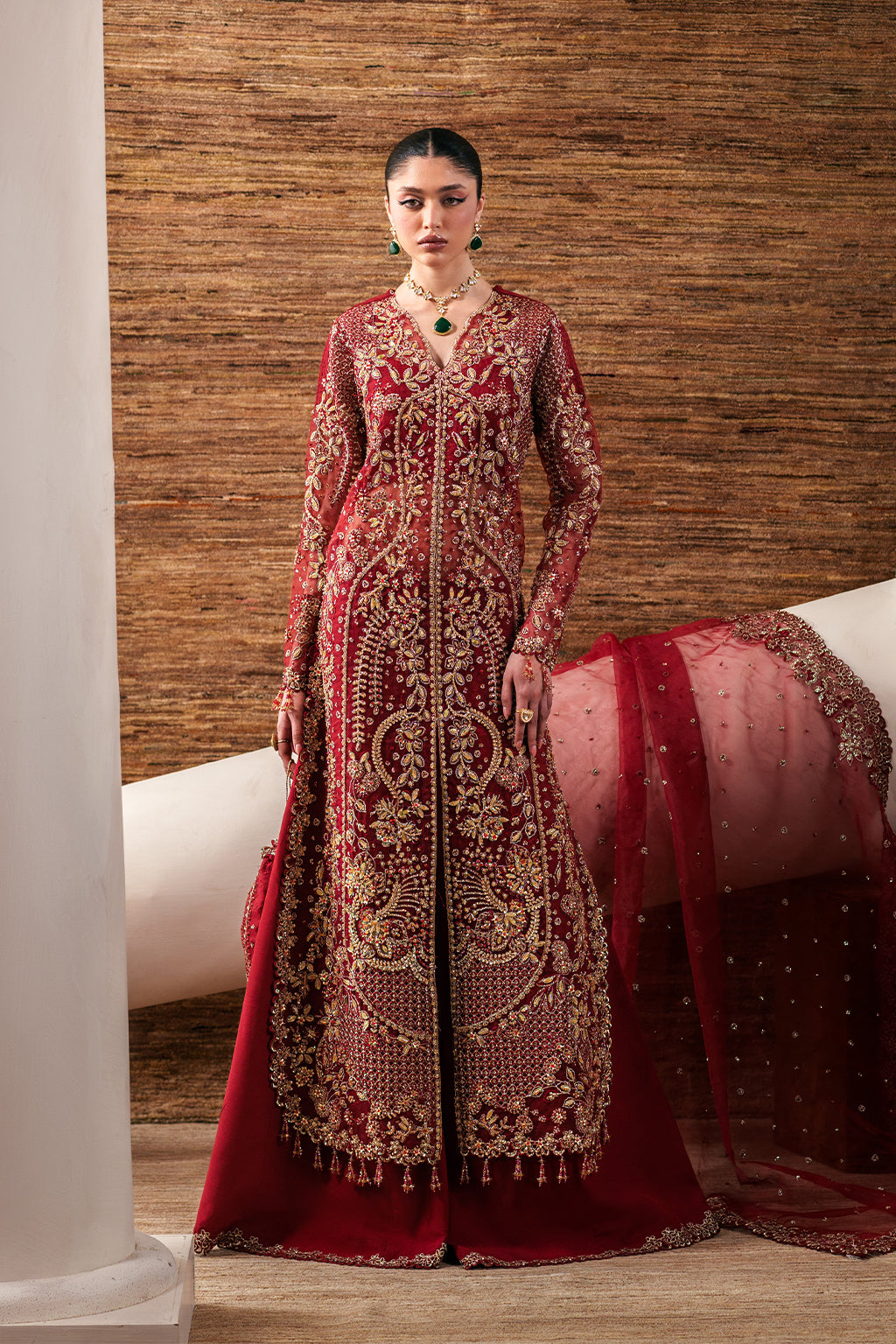 Starlit Jewels By Emaan Adeel | Ruby Veil
