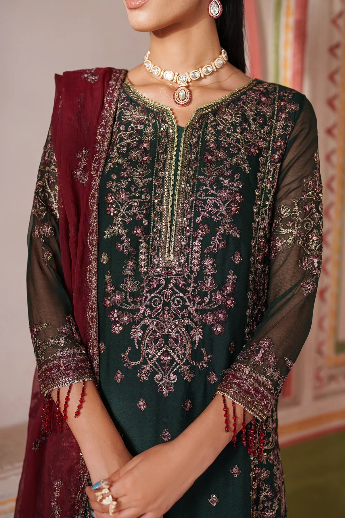 Zarif | MUF-07 MINSHA | Mahrosh Unstitched Formals'25
