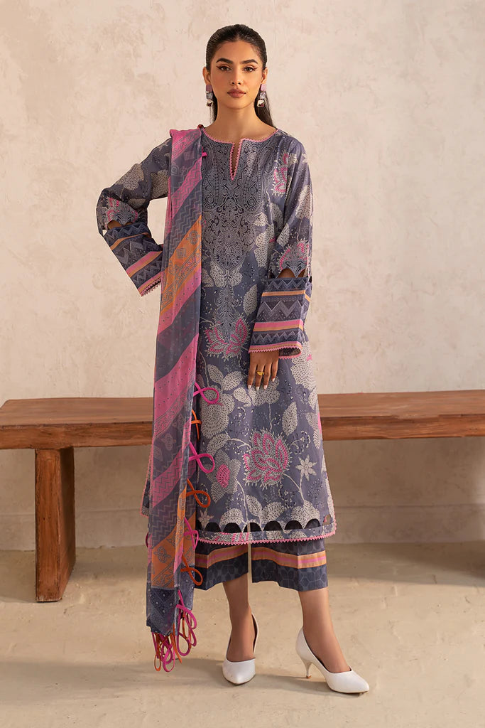 C Print Lawn Vol-02 Collection '24 By Charizma CP4-11