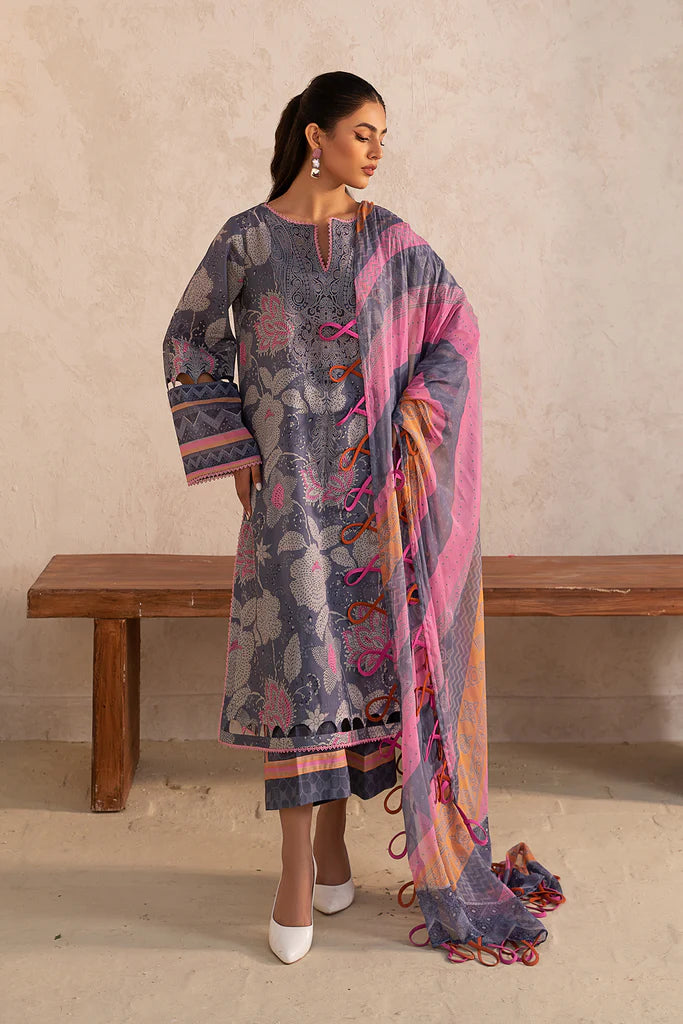 C Print Lawn Vol-02 Collection '24 By Charizma CP4-11