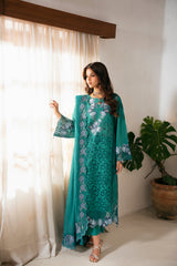 Naqsh CHIKANKARI FESTIVE EDIT '26 | Teal Vibes - 00197