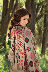 Charizma C Print Winter V1-2026 | 3-PC Unstitched Linen Collection CPW6-01