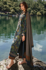 Charizma C Print Winter V1-2026 | 3-PC Unstitched Linen Collection CPW6-02