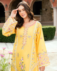 Roheenaz | Lunara | Summer Reverie Luxury Lawn