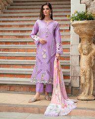 Roheenaz | Wisteria | Summer Reverie Luxury Lawn