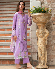 Roheenaz | Wisteria | Summer Reverie Luxury Lawn