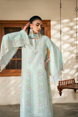 Naqsh CHIKANKARI FESTIVE EDIT '26 | Aqua Bloom - 00196