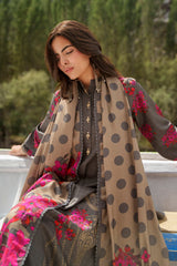 Charizma C Print Winter V1-2026 | 3-PC Unstitched Linen Collection CPW6-04