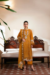 Naqsh CHIKANKARI FESTIVE EDIT '26 | Mustard Mark - 00206
