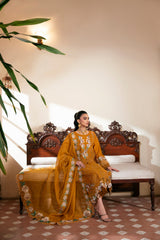 Naqsh CHIKANKARI FESTIVE EDIT '26 | Mustard Mark - 00206