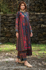Charizma C Print Winter V1-2026 | 3-PC Unstitched Linen Collection CPW6-06