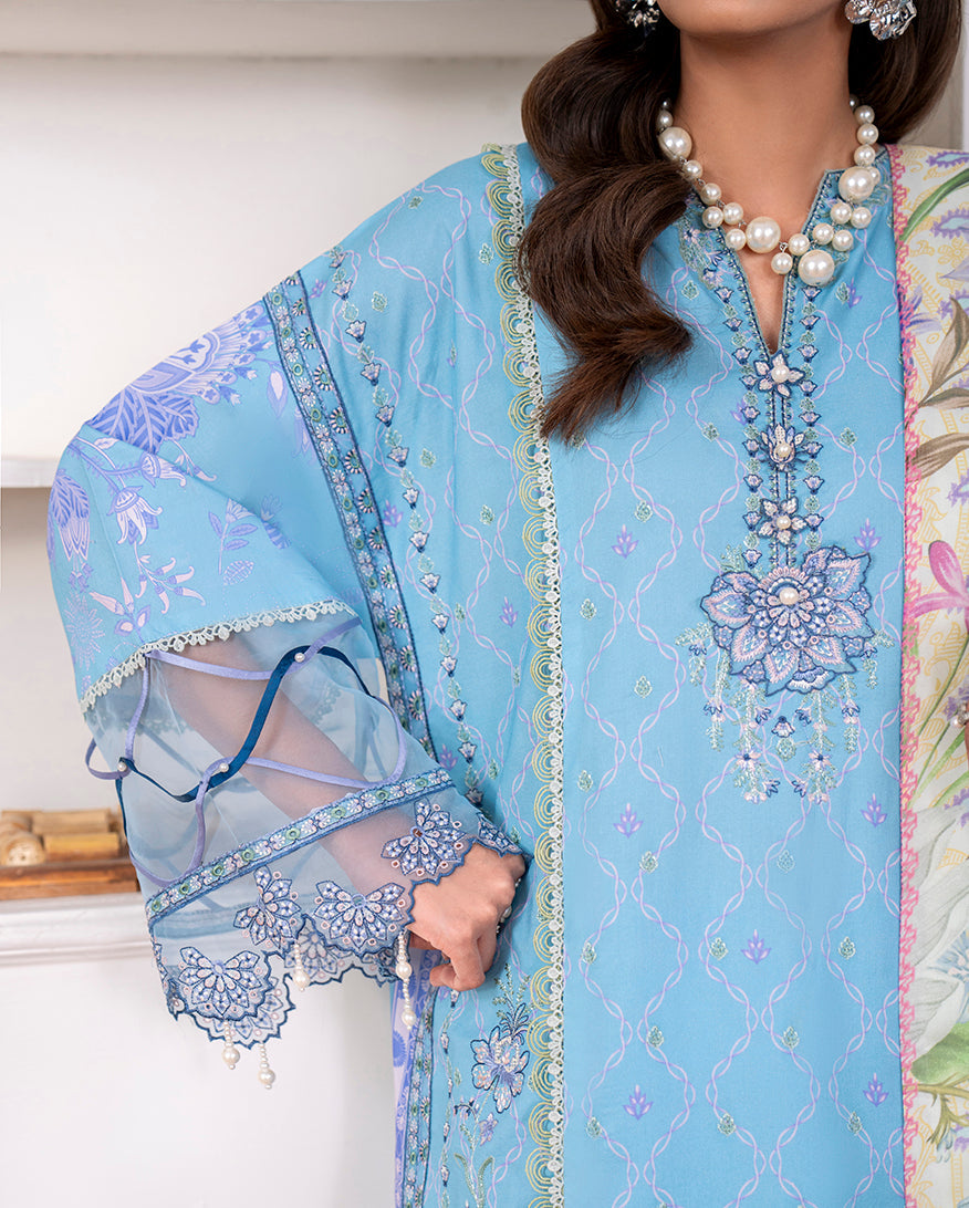 Roheenaz | Aezel Embroidered Cambric | Miren