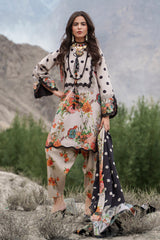 Charizma C Print Winter V1-2026 | 3-PC Unstitched Linen Collection CPW6-07