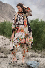 Charizma C Print Winter V1-2026 | 3-PC Unstitched Linen Collection CPW6-07