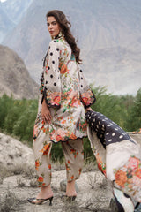 Charizma C Print Winter V1-2026 | 3-PC Unstitched Linen Collection CPW6-07