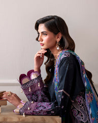 Roheenaz | Aezel Embroidered Cambric | Emera
