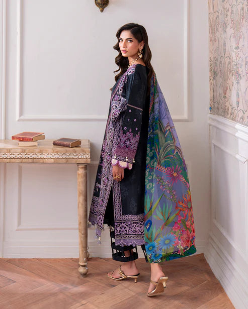 Roheenaz | Aezel Embroidered Cambric | Emera