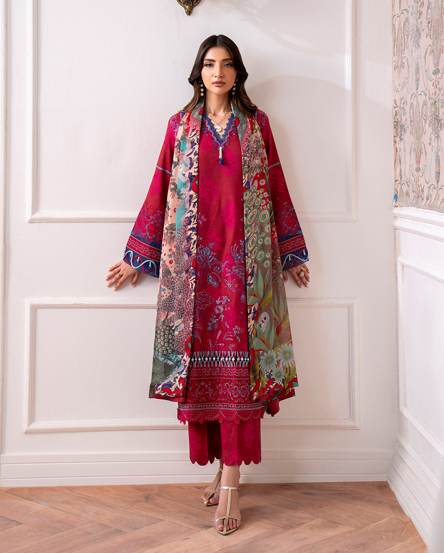 Roheenaz | Aezel Embroidered Cambric | Oriva