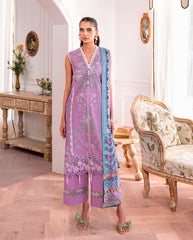 Roheenaz | Aezel Embroidered Cambric | Laila