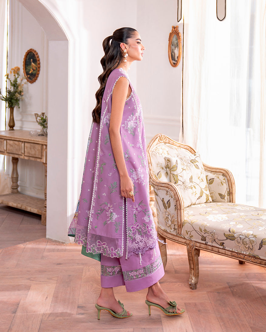 Roheenaz | Aezel Embroidered Cambric | Laila