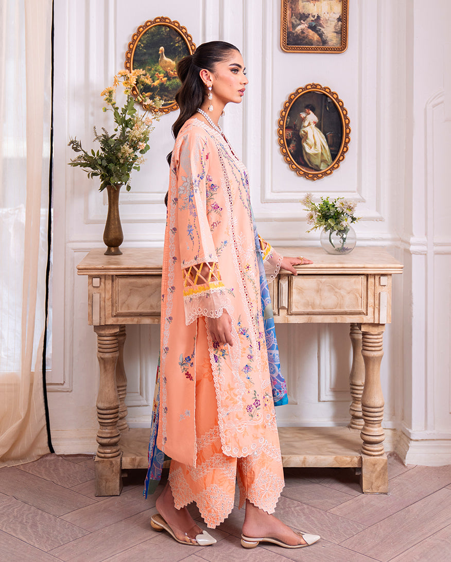 Roheenaz | Aezel Embroidered Cambric | Amal