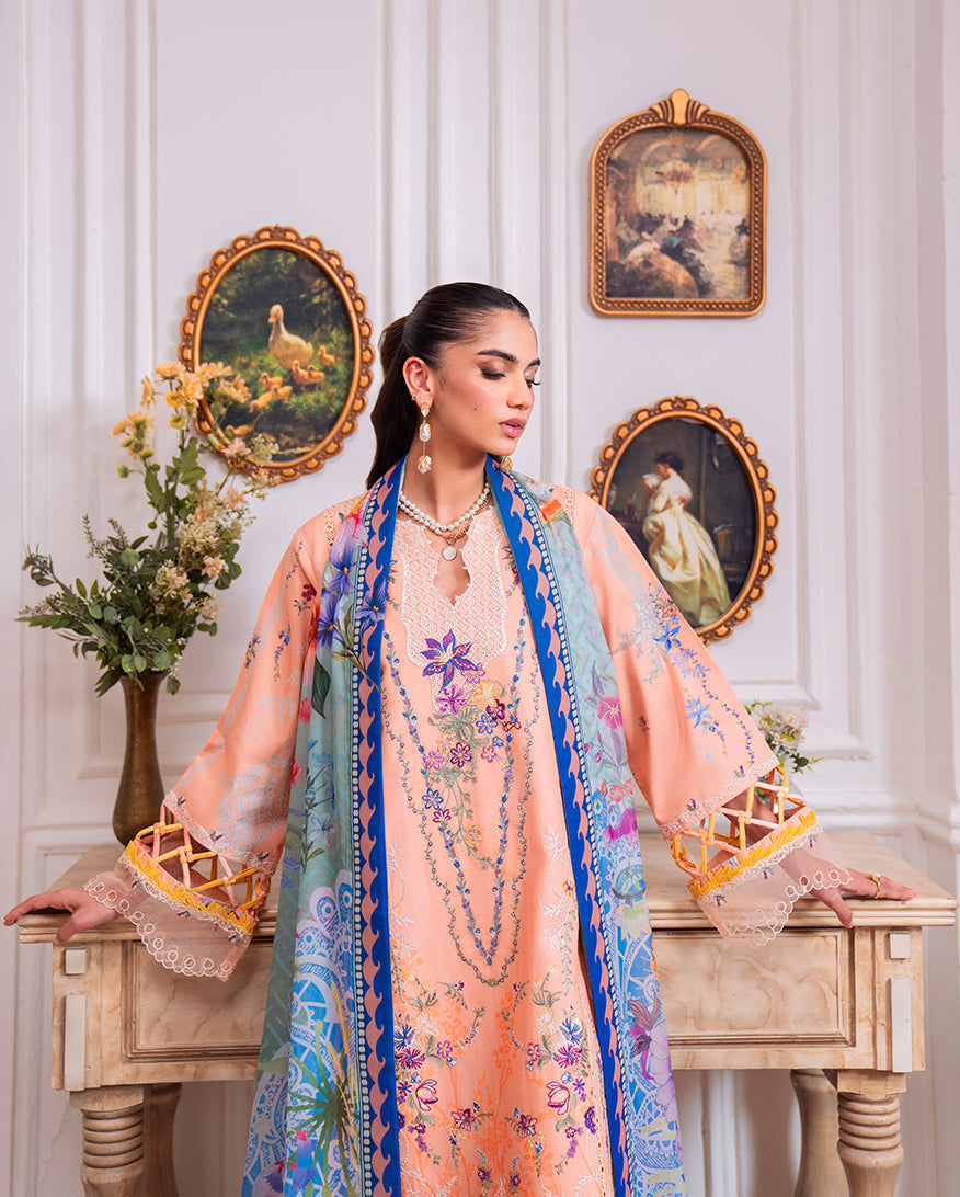 Roheenaz | Aezel Embroidered Cambric | Amal