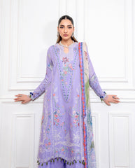 Roheenaz | Aezel Embroidered Cambric | Nivra