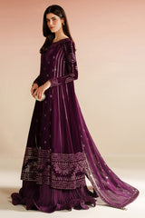 Jazmin | VVF D-1 | Embroidered Velvet Formal